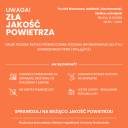 Powiadomienie o ryzyku wystąpienia przekroczenia średniodobowego poziomuinformowania dla pyłu zawieszonego PM10 w powietrzu