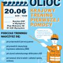 Zapraszenie na szkolenie w ramach Krajowego Treningu Pierwszej Pomocy do Remizy OSP w Myszyńcu  w dniu 20 czerwca 2026 r.
