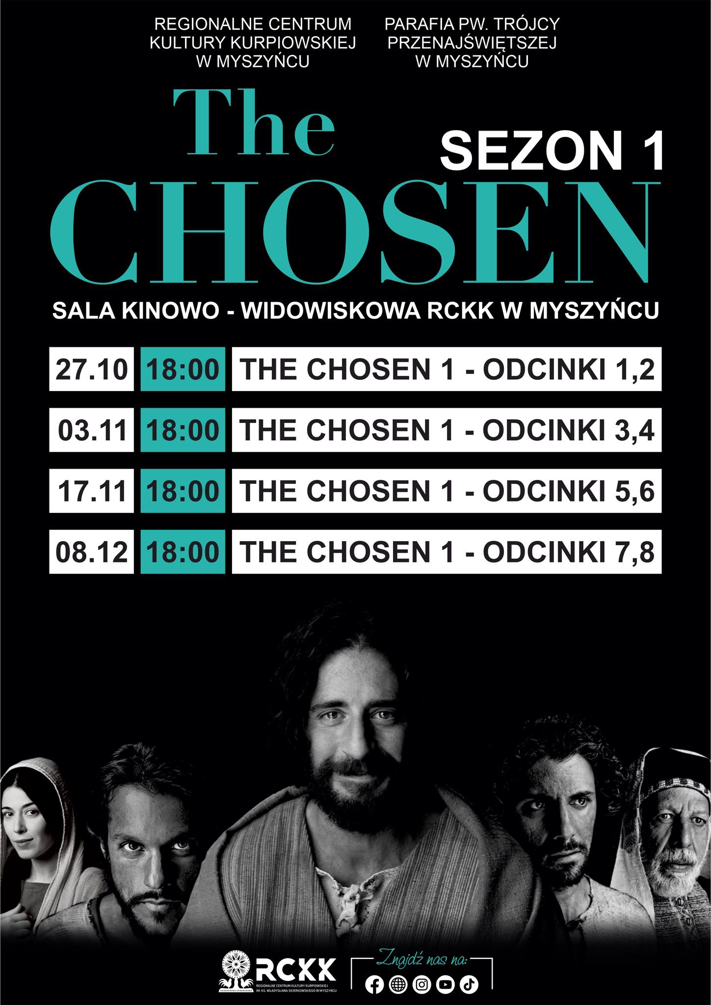 1 sezon światowego hitu "The Chosen" w RCKK