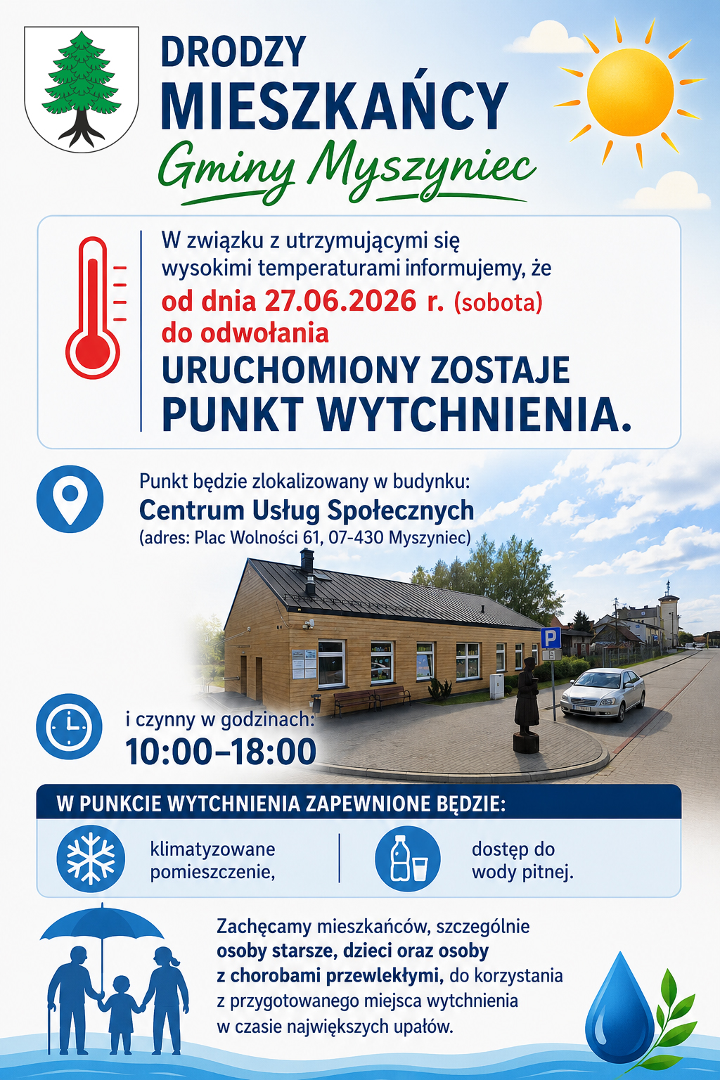 Plakat - Punkt wytchnienia