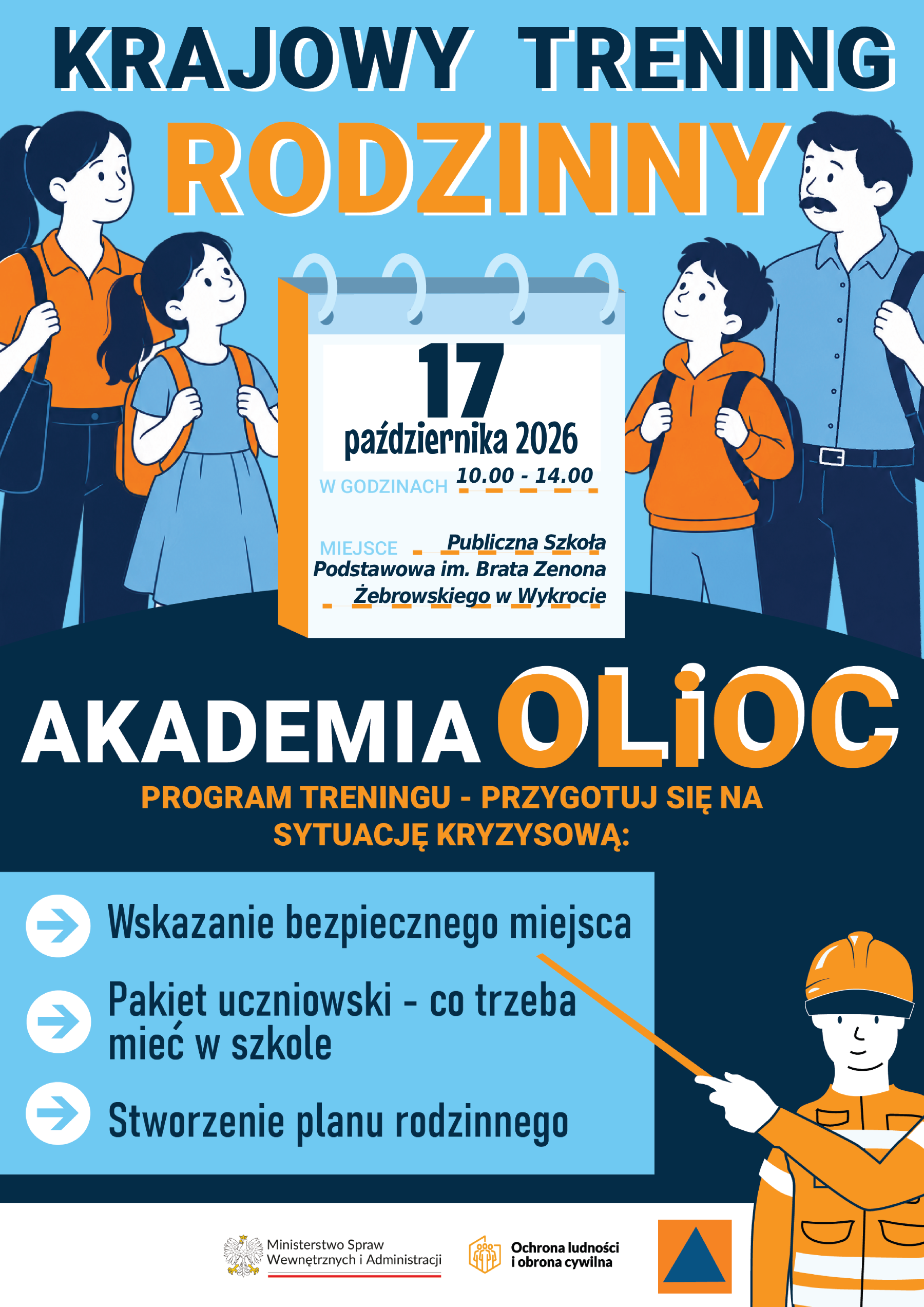 Plakat Krajowy Trening Rodzinny