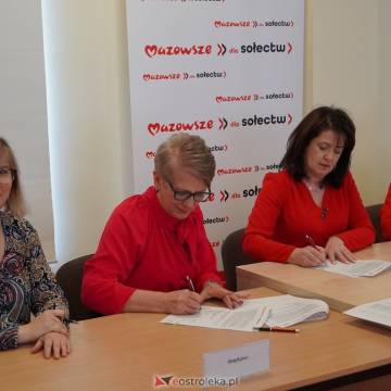 Podpisanie umów na 8 projektów współfinansowanych ze środków Województwa Mazowieckiego