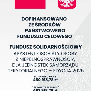 ASYSTENT OSOBISTY OSOBY Z NIEPEŁNOSPRAWNOŚCIĄ DLA JEDNOSTEK SAMORZĄDU TERYTORIALNEGO – EDYCJA 2025