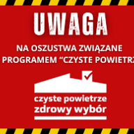 UWAGA! Tylko gminy i WFOŚiGW są operatorami programu Czyste Powietrze