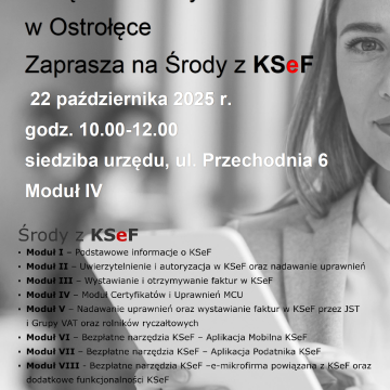 „Środy z KSeF”
