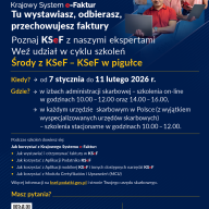 Naczelnik Urzędu Skarbowego w Ostrołęce zaprasza na cykl szkoleń „Środy z KSeF” oraz „Dzień Otwarty z KSEF